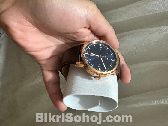 Original Tommy Hilfiger watch brown leather